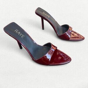 RAYE x Emma Rose Sol Heel in Dark Burgundy